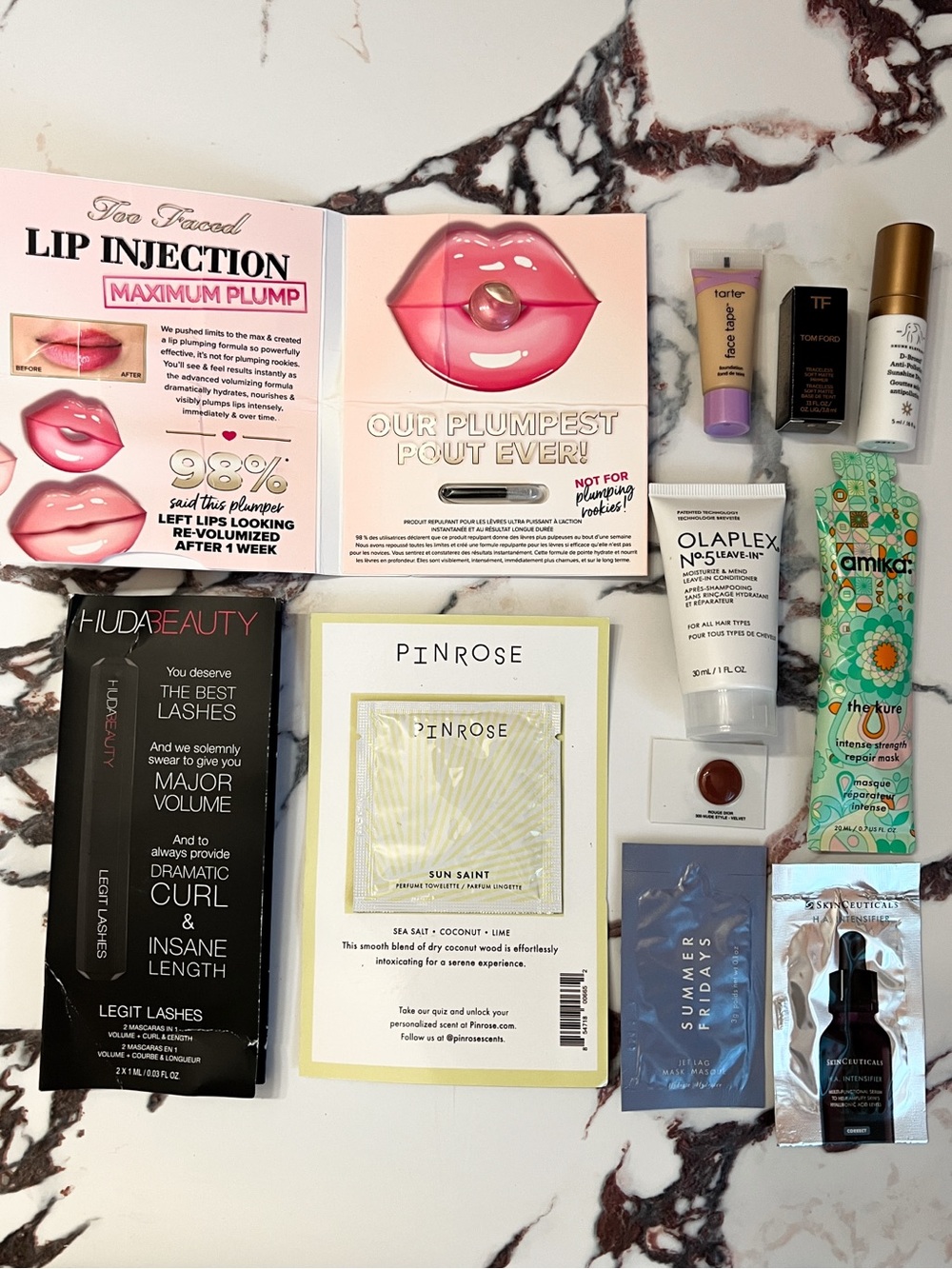 Sephora samples